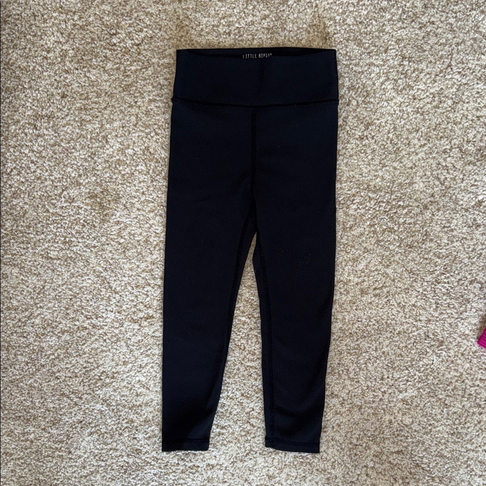 Little Bipsy Classic Black Kids Leggings